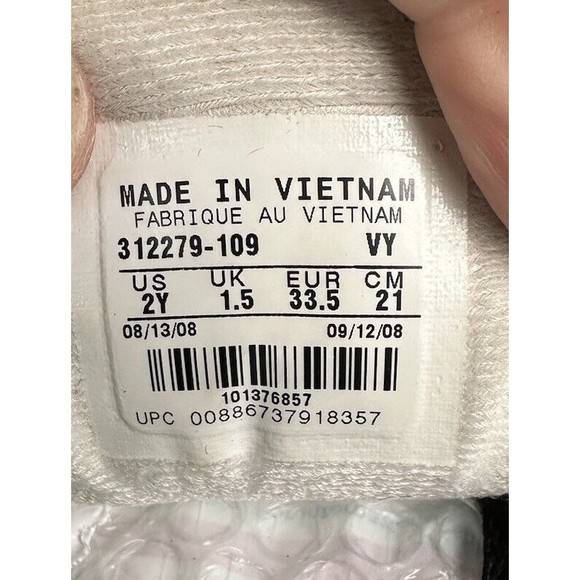 Nike 6.0 SB Shoes Retro 2008, Youth Size 2Y , #312279-109 - Picture 4 of 6